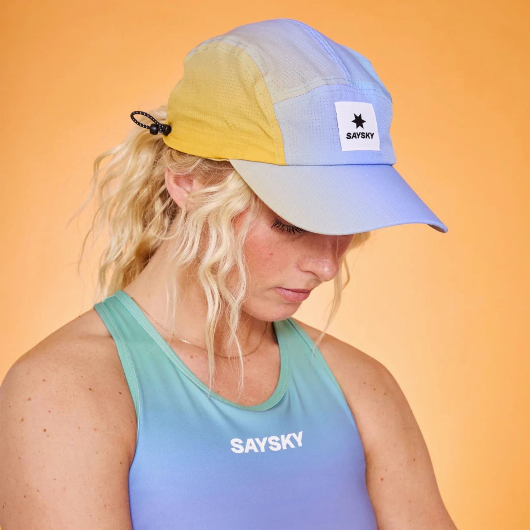 Saysky Flow Cap - Unisex Adjustable Running Hat for Men & Women - Lightweight Breathable Sports Cap for Jogging, Hiking, and Outdoor Activities