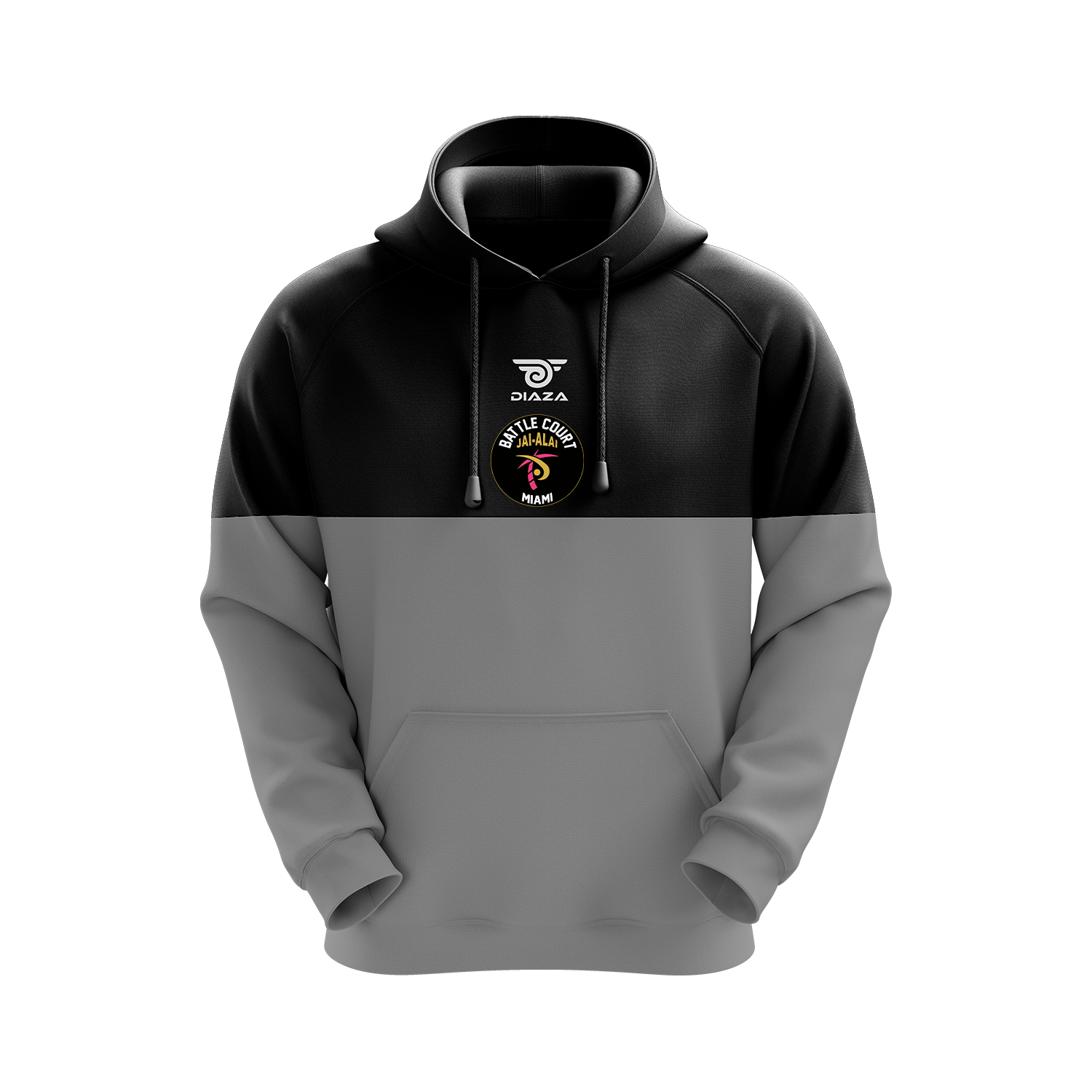 Jai Alai Miami Battle Court Momentum Hoodies - Stylish & Comfortable Pullover for Sports Fans & Streetwear Enthusiasts | Perfect for Casual Wear, Gym, and Outdoor Activities