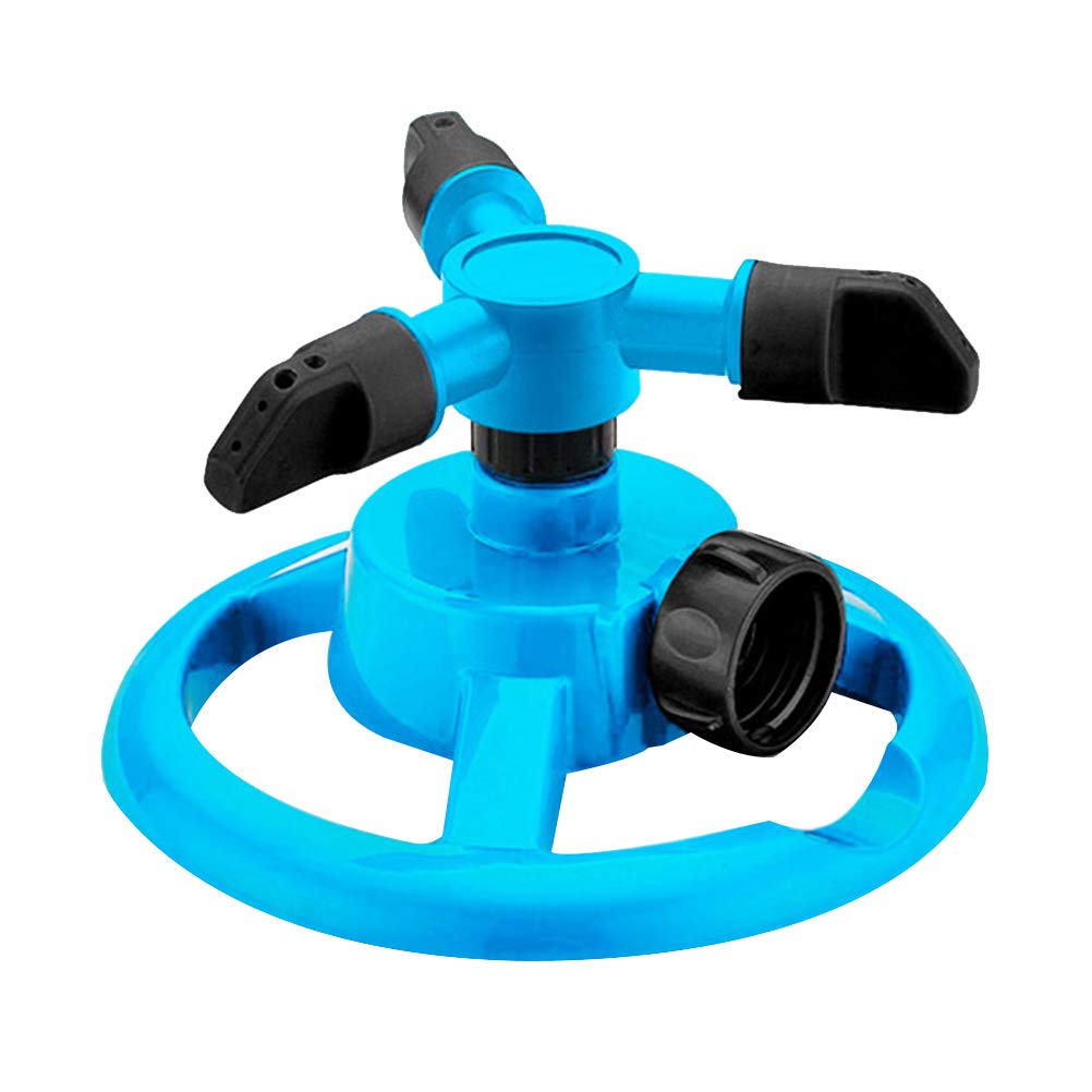 360 Degree Rotating Garden Sprinkler - 1PC Lawn Irrigation Water Sprayer for Hose, Adjustable Misting Nozzle for Yard & Plants | Perfect for Lawn Care, Flower Beds & Vegetable Gardens