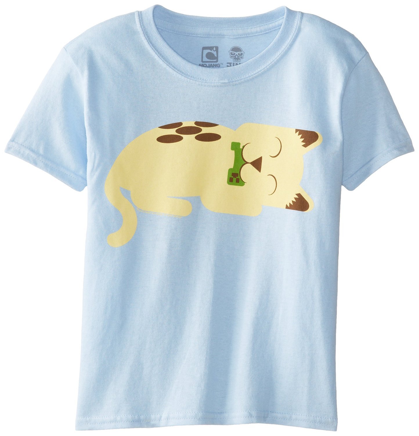 **JINX Minecraft Big Boys' Safe and Sound Premium Cotton T-Shirt - Soft & Comfortable Gaming Tee for Kids & Teens - Perfect for Casual Wear, Gaming Events & School**