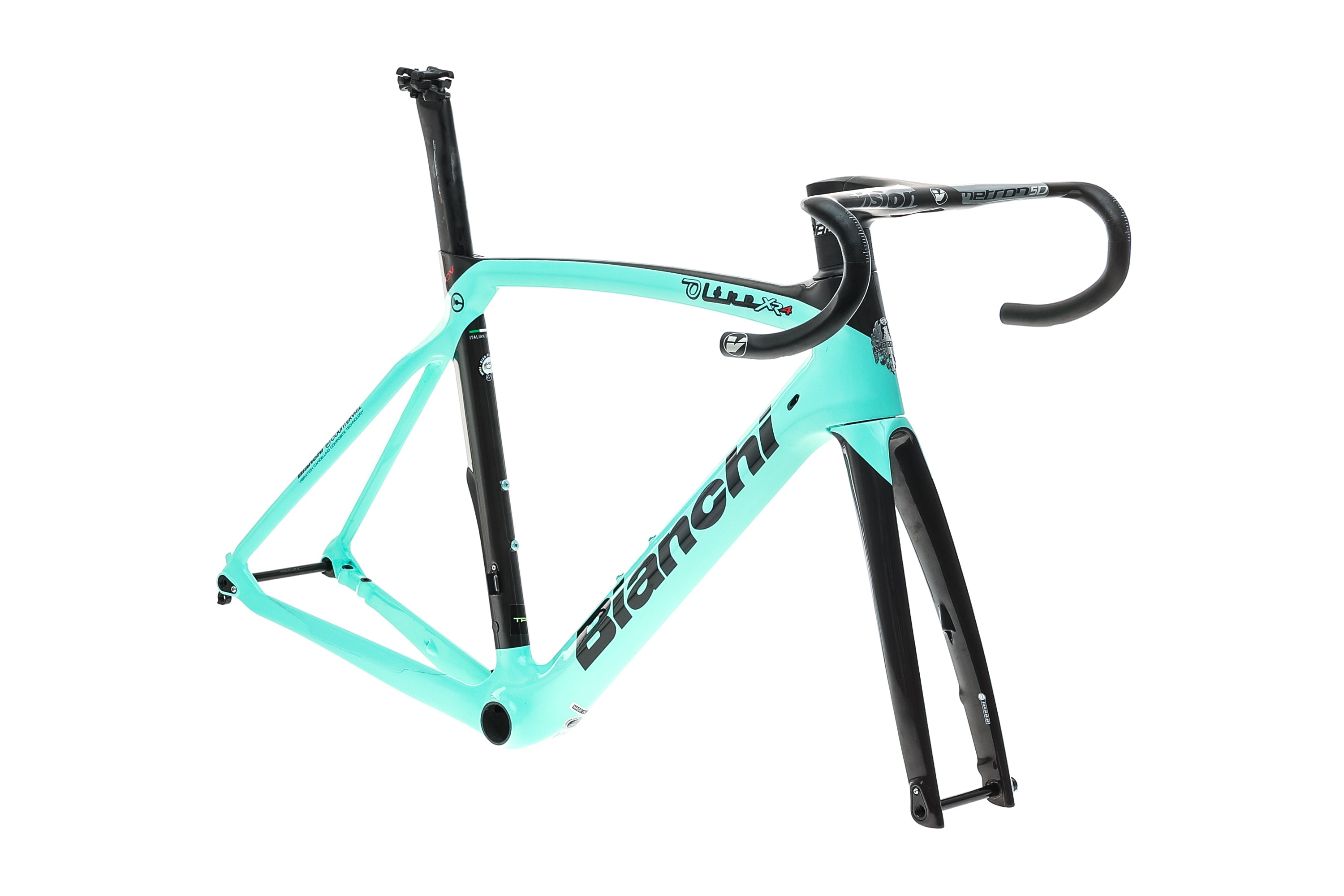 Bianchi Oltre XR4 Disc 55cm Road Bike Frameset 2021 - Lightweight Carbon Frame for Competitive Road Racing & Endurance Cycling