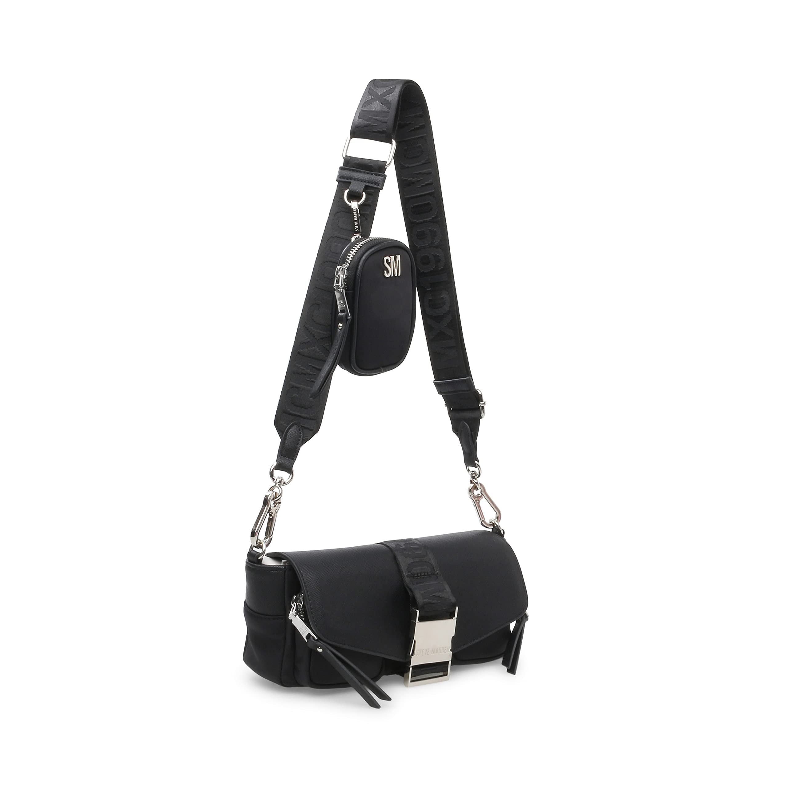 Steve Madden Move Utility Crossbody Bag for Women - Stylish & Functional Small Shoulder Purse - Perfect for Travel, Work, and Everyday Use