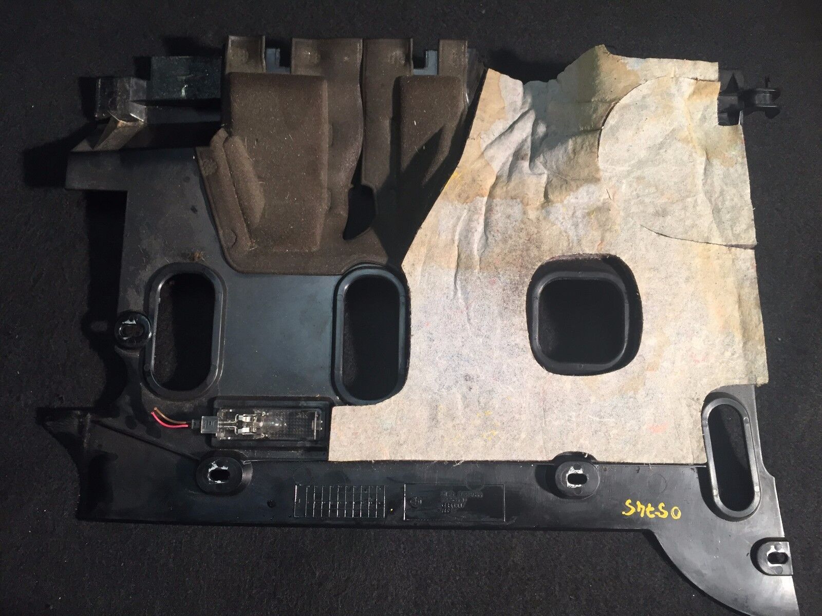 2002-2005 BMW 745i E65 Front Left Driver Side Underdash Cover Panel Trim OEM Replacement Part - Perfect for Interior Repair & Restoration Projects