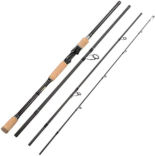 Carbon Fiber Telescopic Fishing Pole 4K - Portable for Travel & Boat Fishing