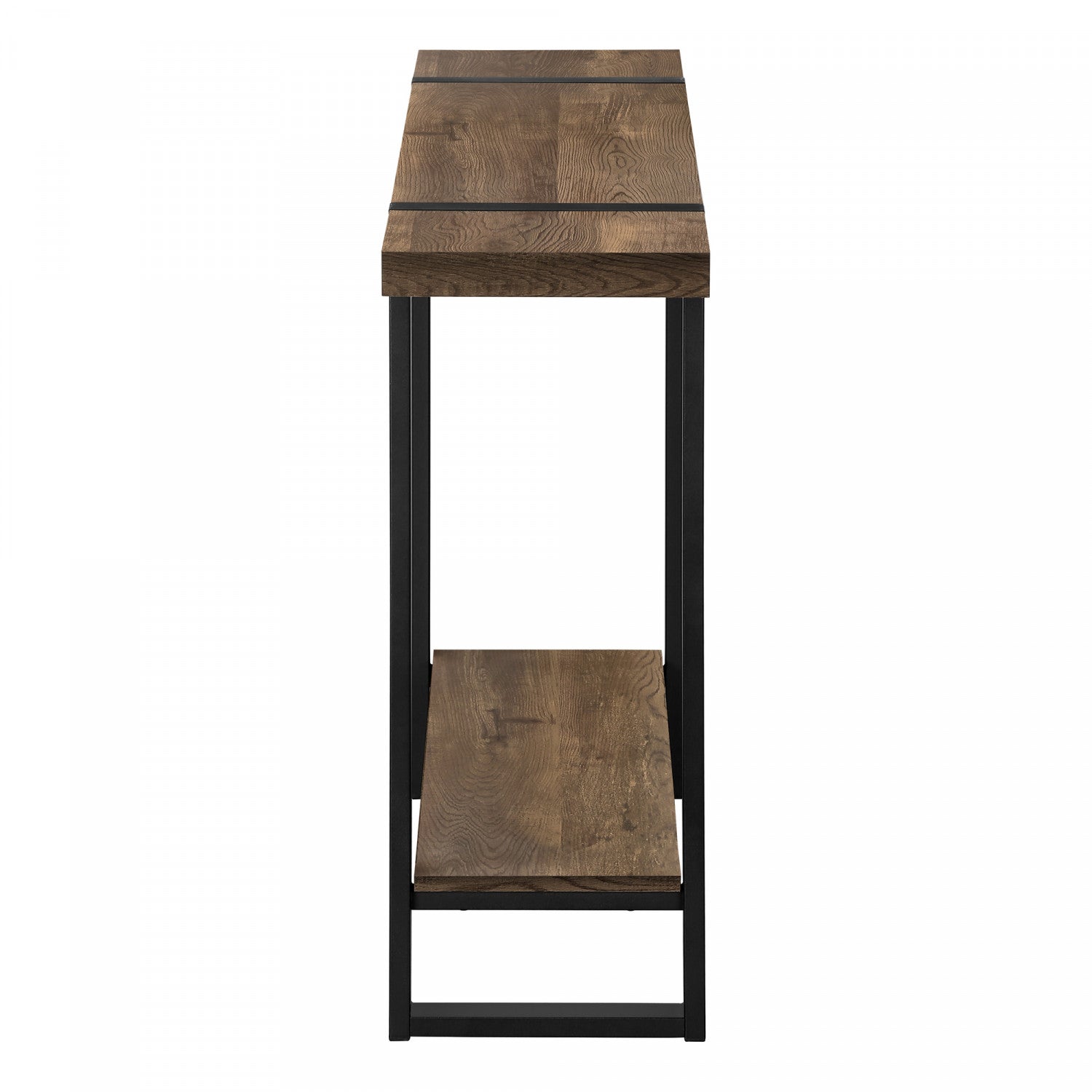 Rustic Brown Allen Sofa Table - Farmhouse Style Console Table for Living Room, Entryway & Hallway - Perfect for Decor, Storage & Display