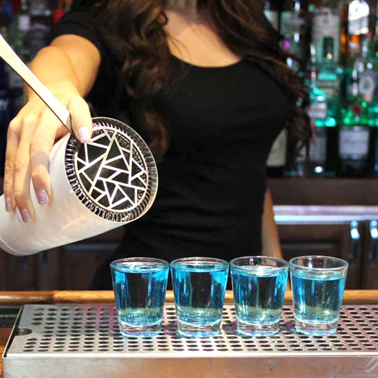 BarConic® 1.75oz Irregular Shot Glasses - Bulk Pack of 72 - Perfect for Bars, Parties, and Home Entertaining