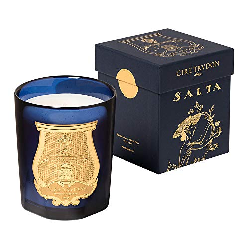Cire Trudon Salta Luxury Scented Candle - 9.5 oz Handmade Soy Wax Candle for Home, Spa & Romantic Gifts | Aromatherapy, Relaxation & Holiday Decor