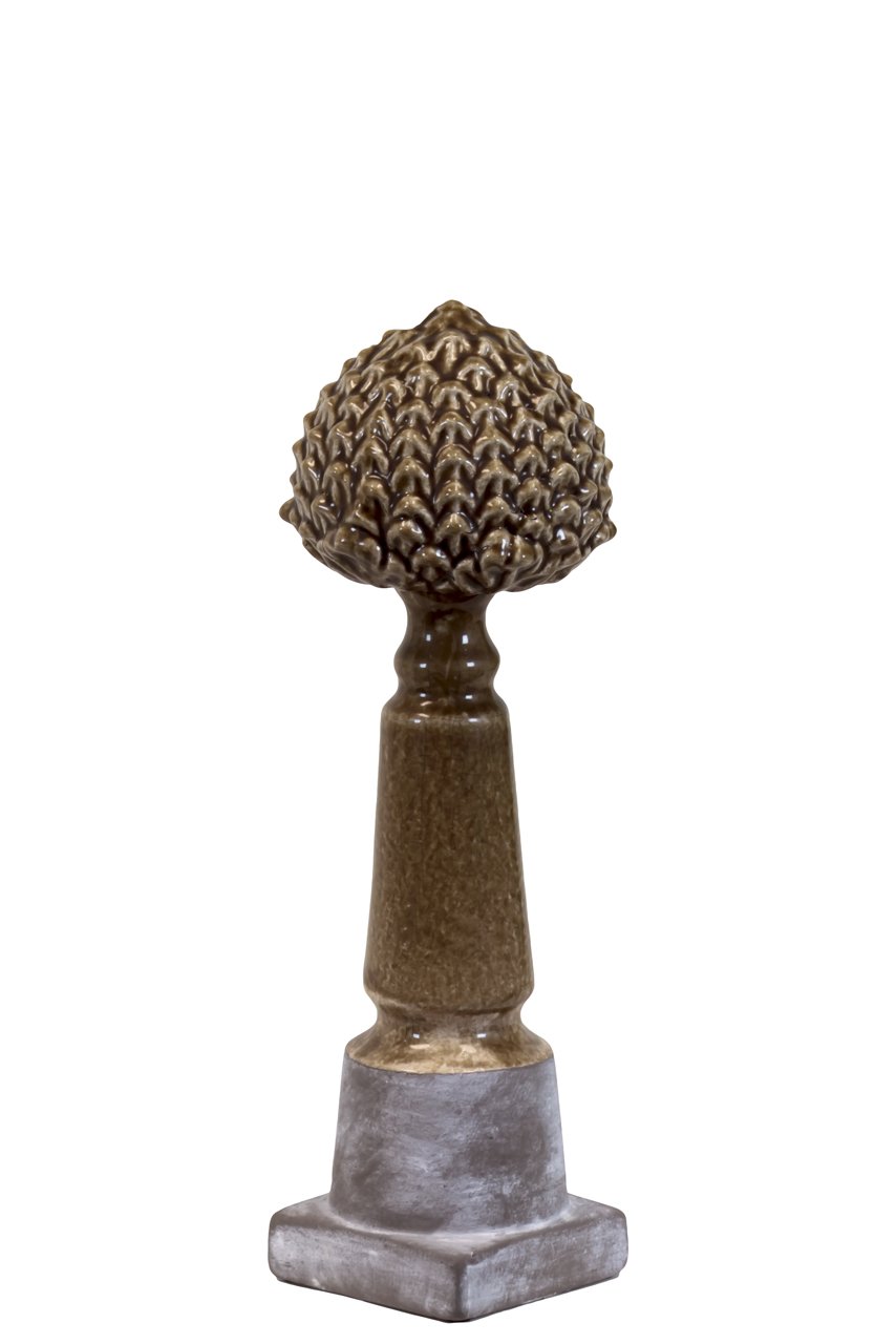 Decorative Ceramic Artichoke - Handmade Home Decor for Kitchen, Dining Table & Garden | Unique Gift Idea for Housewarming & Wedding