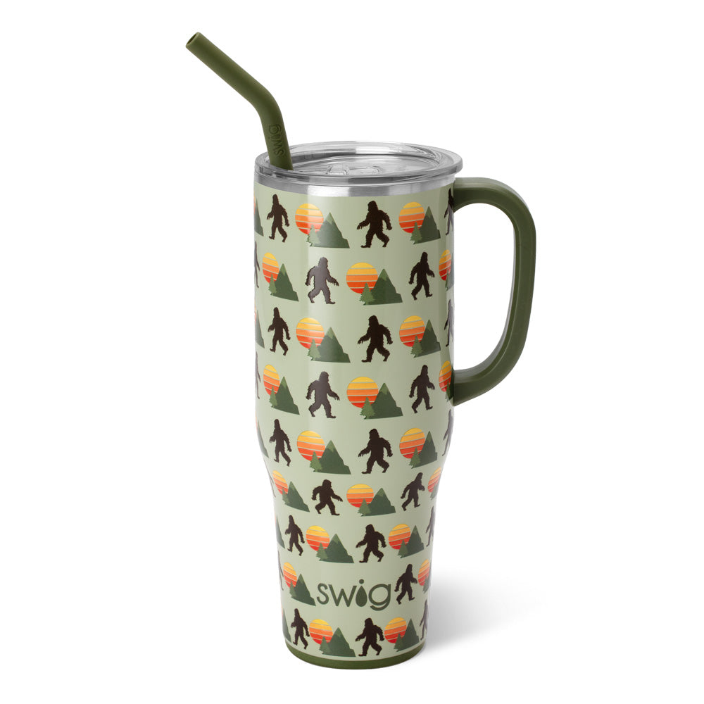 Wild Thing Mega Mug 40oz - Extra Large Insulated Tumbler for Coffee, Tea & Cold Drinks - Perfect for Camping, Office & Outdoor Adventures