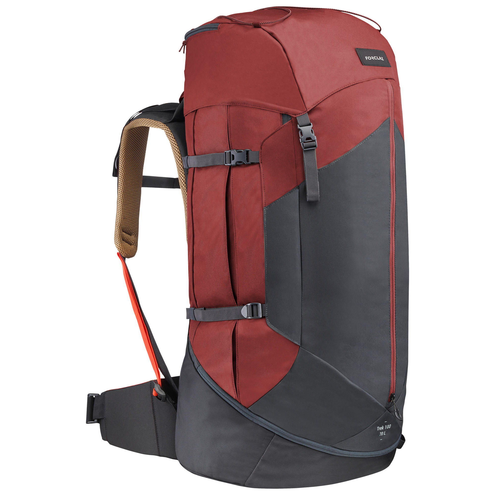 Simond Men's MT100 Easyfit 70L Backpacking Pack - Lightweight Hiking Backpack for Outdoor Adventures, Camping & Travel