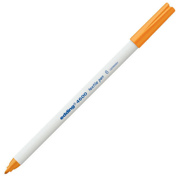 edding 4600 Bullet Tip Fabric Marker Pen - Permanent Textile Marker for Clothing, Shoes & DIY Crafts - Ideal for Fabric Painting, Custom T-Shirts & Home Decor Projects
