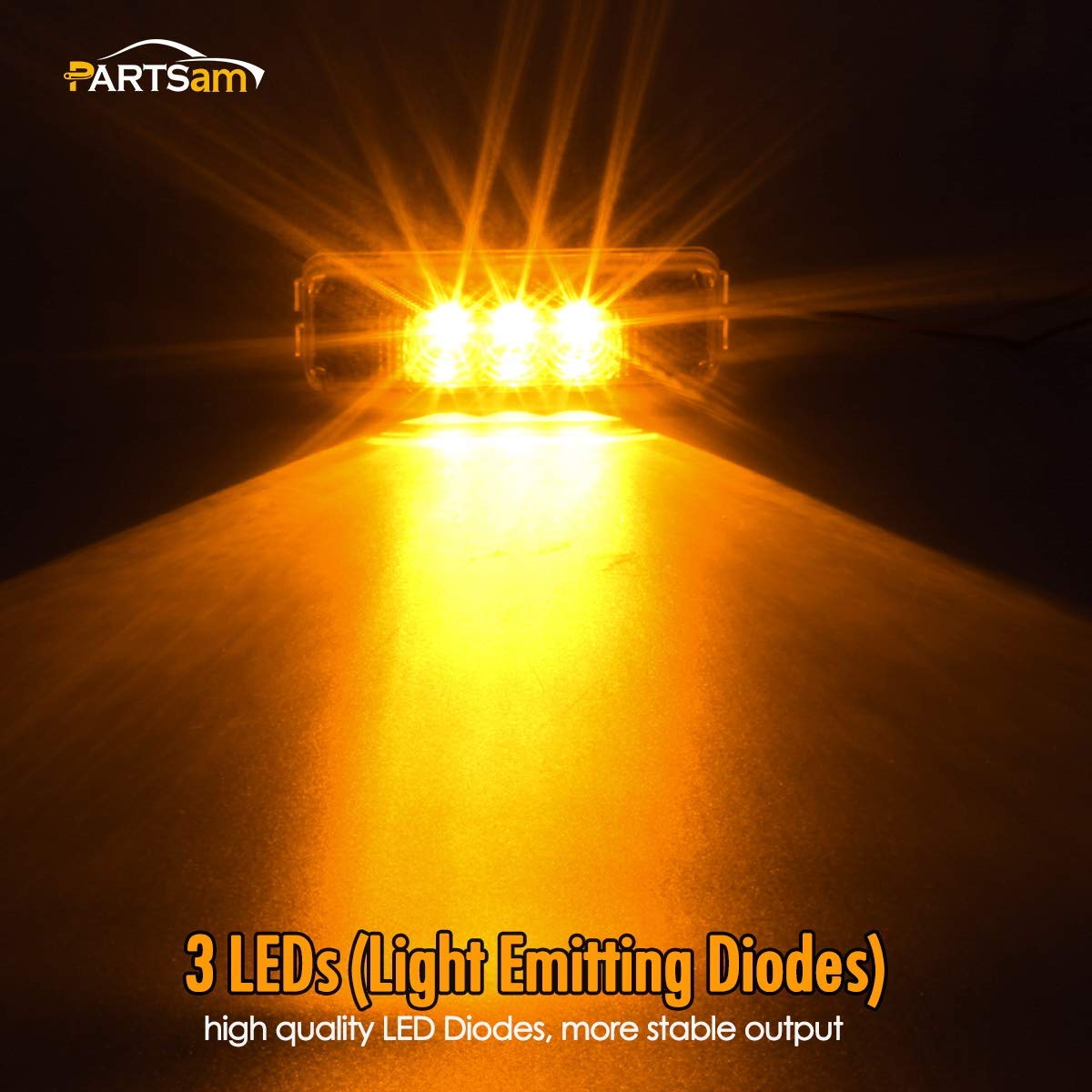 Partsam 12V LED Trailer Light Kit - 14.17