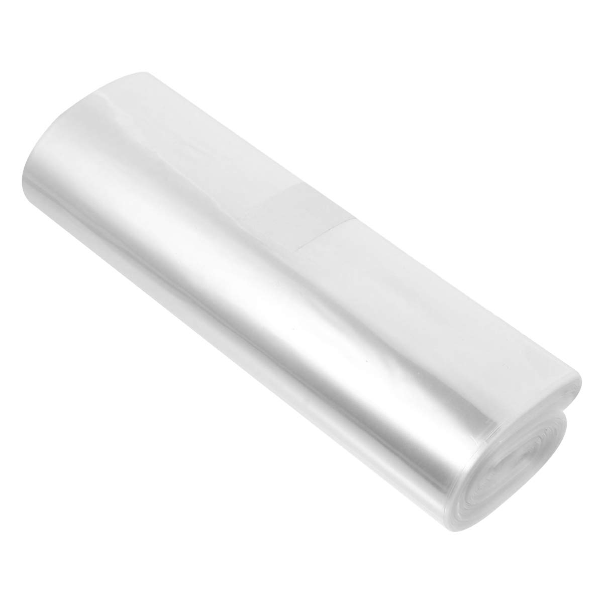 EXCEART Clear PVC Heat Shrink Bags Roll - Vacuum Seal Storage Wraps for Soap, Bath Bombs, Candles & Gift Packaging | Perfect for Retail Display, Food Preservation & DIY Crafts