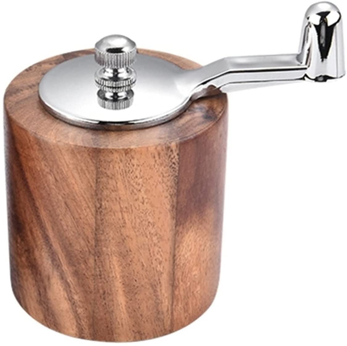Premium Wooden Pepper Mill and Salt Grinder Set - Manual Ceramic Core Spice Grinder for Fresh Seasoning - Perfect for Kitchen, Dining Table & Gourmet Cooking