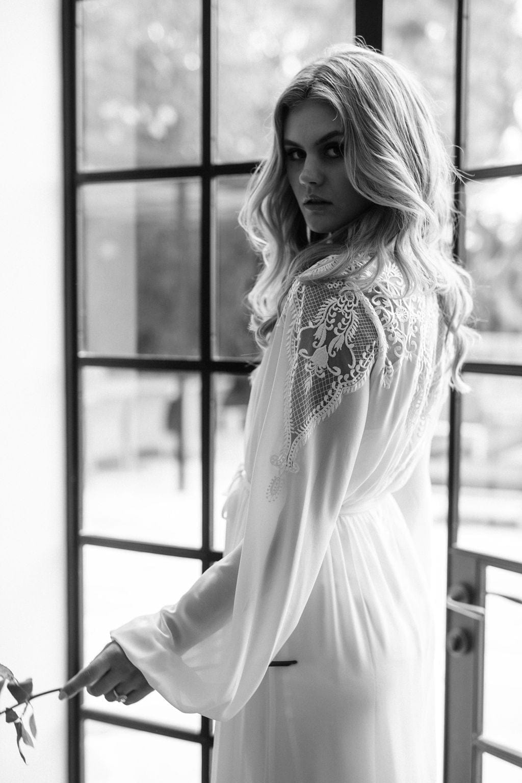 Luna Lace Back Maxi Dress with Slip - Elegant Long Flowy Dress for Women | Perfect for Weddings, Parties & Special Occasions