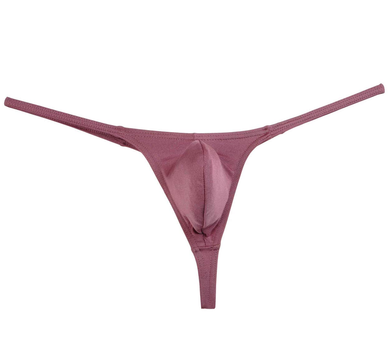 **Men's Stretch Micro Thong Underwear with Contour Pouch - T-Back Bikini G-String Jockstrap - Soft Spandex for Comfort & Support - Perfect for Gym, Swim & Intimate Wear**