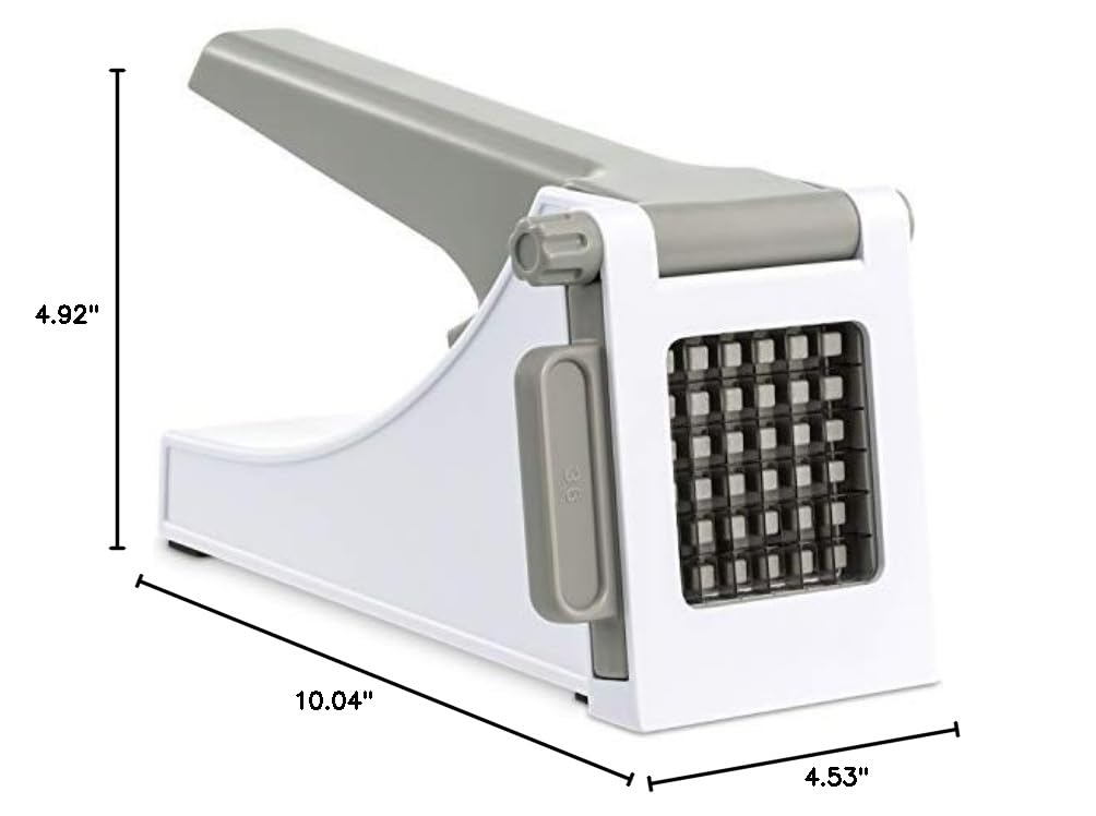 Geedel Professional French Fry Cutter - Stainless Steel Potato Slicer for Perfect Fries, Carrots, Cucumbers & More | Ideal for Home Cooking, Restaurants & Fast Food Prep
