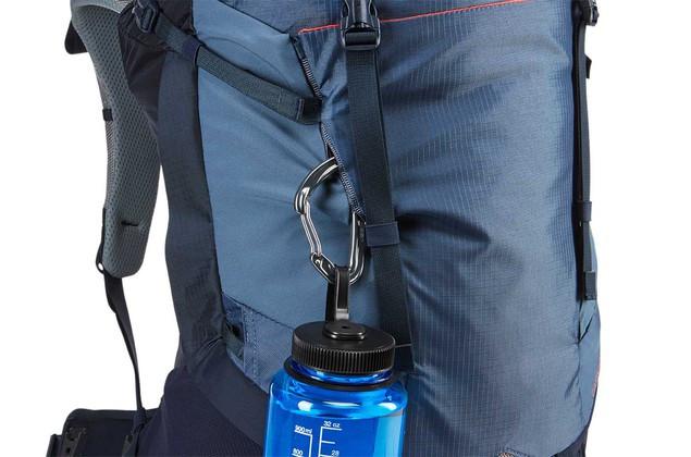 Thule Capstone 50L Men's Hiking Backpack - Lightweight Water-Resistant Travel & Trekking Pack for Outdoor Adventures (Obsidian)