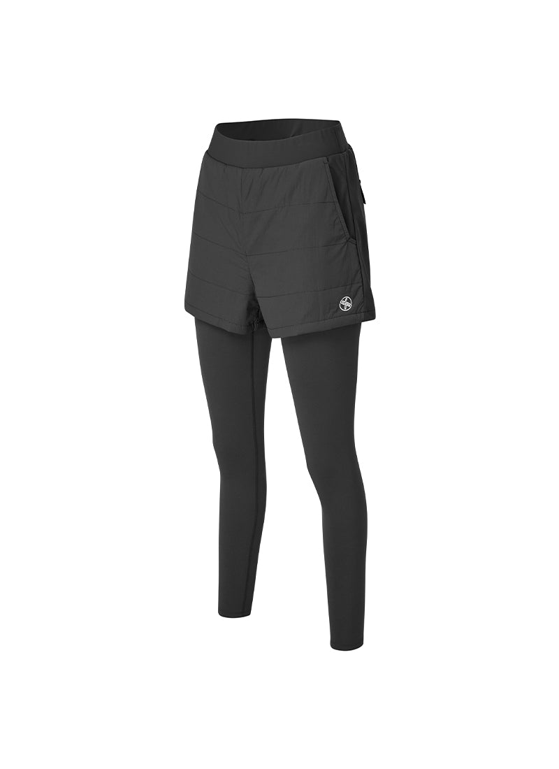 Black Label 360N Padded Shorts - Comfortable Napping Leggings for Women & Men | Perfect for Lounging, Yoga, and Sleepwear