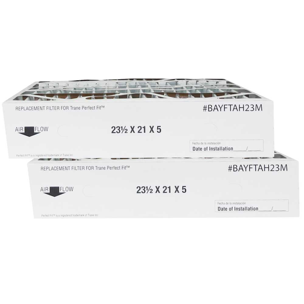 Atomic BAYFTAH23M 21x23.5x5 MERV 11 Trane Replacement Furnace Air Filters - 2 Pack - Perfect for Home HVAC Systems & Allergy Relief