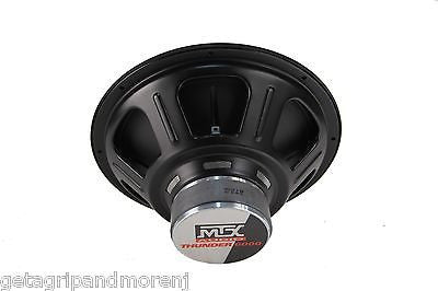 MTX Thunder6000 T6124A 12-Inch 4 Ohm Component Subwoofer - Pair of 2 for Car Audio & Home Theater Bass Enhancement