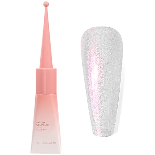 Clear Pink Glitter