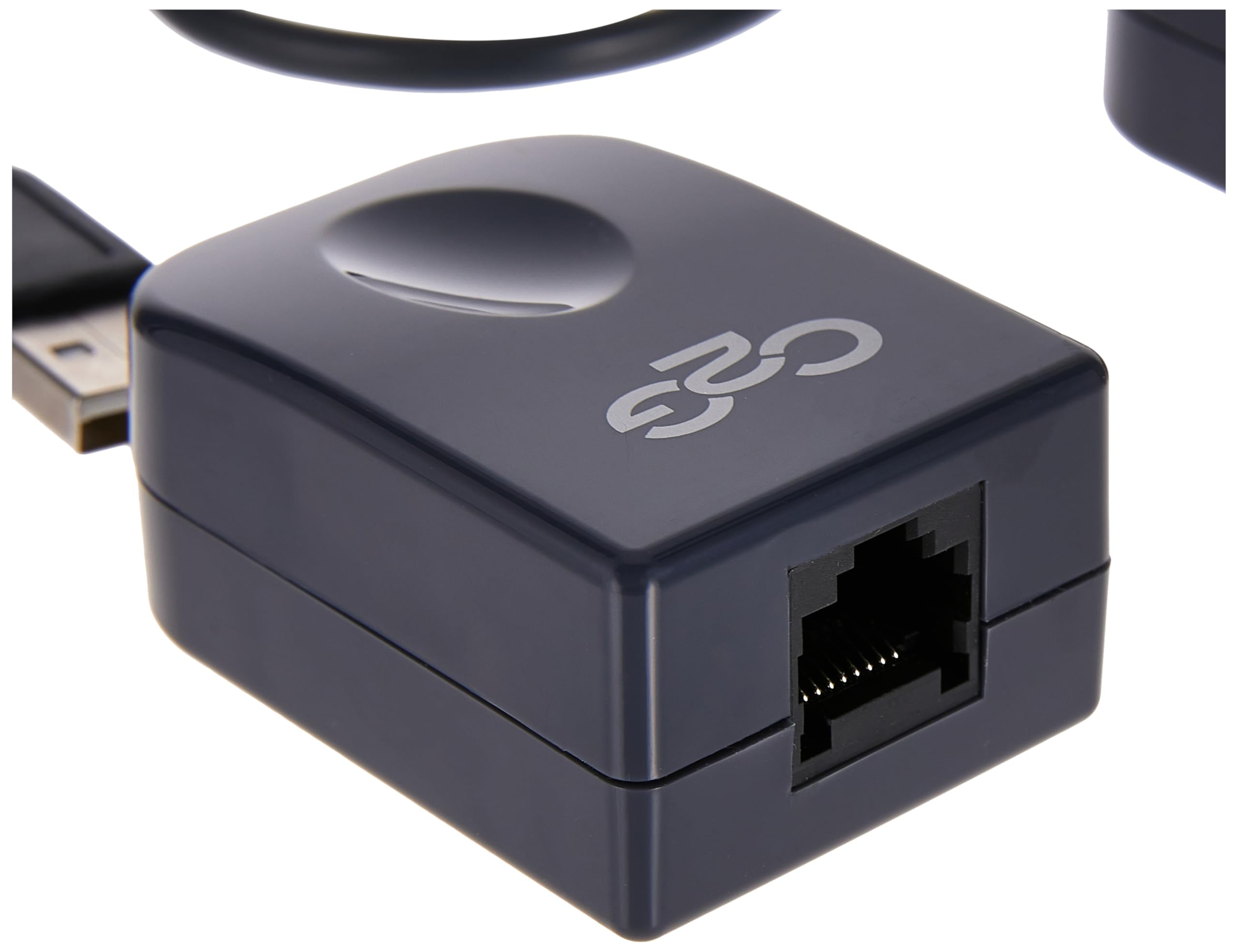C2G 29341 USB 1.1 Over Cat5 SuperBooster Extender Dongle Kit - 328ft (100m) Range, TAA Compliant, Black - Perfect for Office, Home & Industrial USB Device Extension