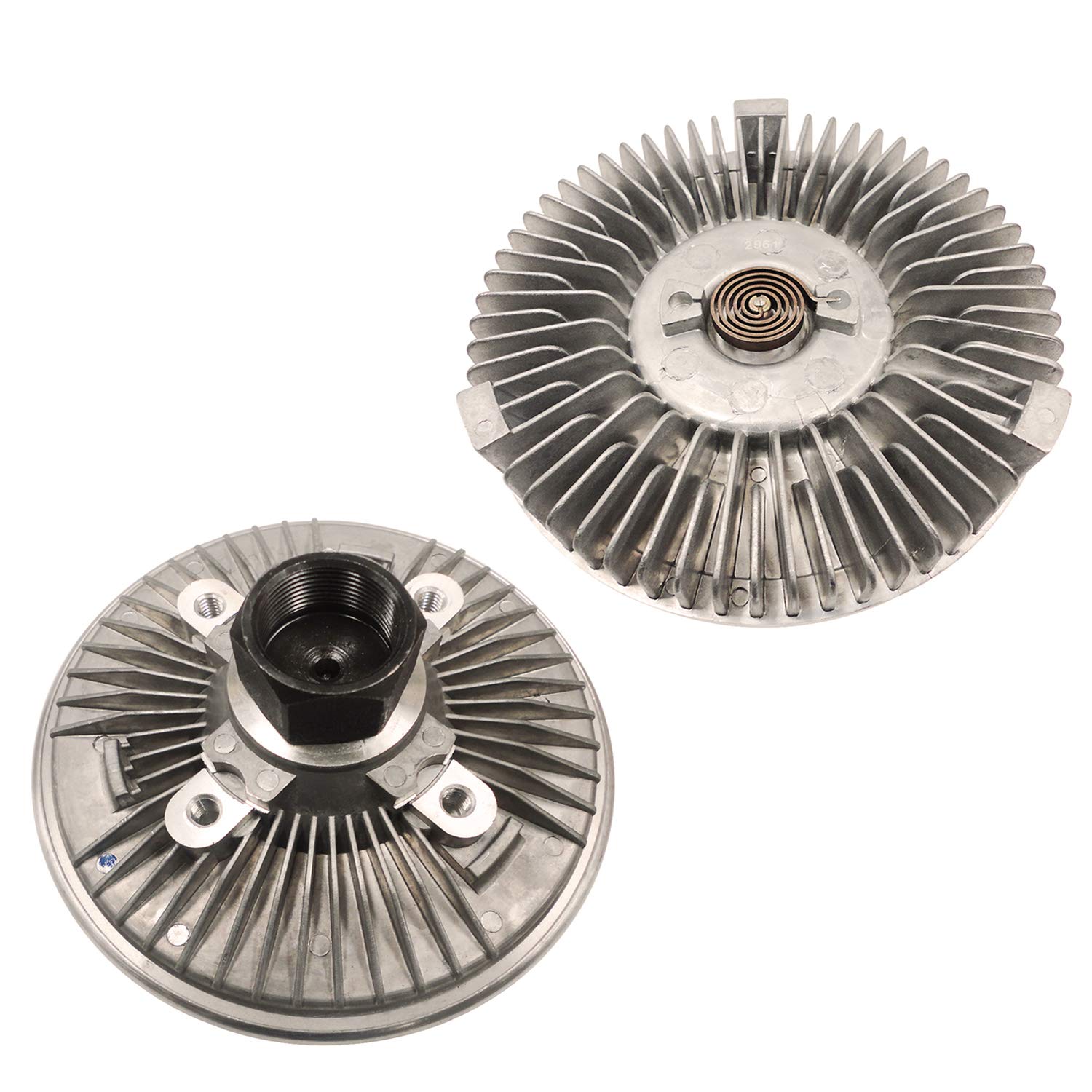 High-Performance Cooling Water Pump with Fan Clutch for 05-10 Dodge Dakota & Mitsubishi 3.7L/4.7L Engines - Direct Replacement for AW7163 & 2961 - Ideal for Engine Overheating Prevention & Off-Road Adventures
