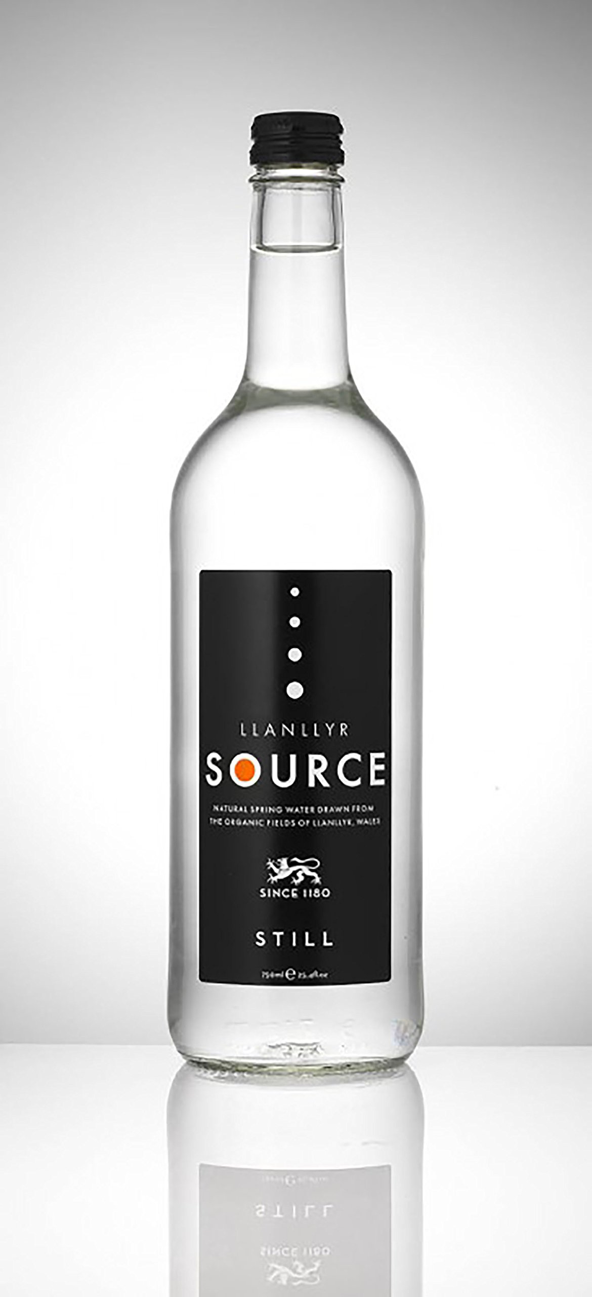 Llanllyr Source Natural Still Spring Water - 25.4 fl oz (12 Glass Bottles) | Premium Mineral Water for Home, Office & Gourmet Dining | Hydration for Wellness & Special Occasions