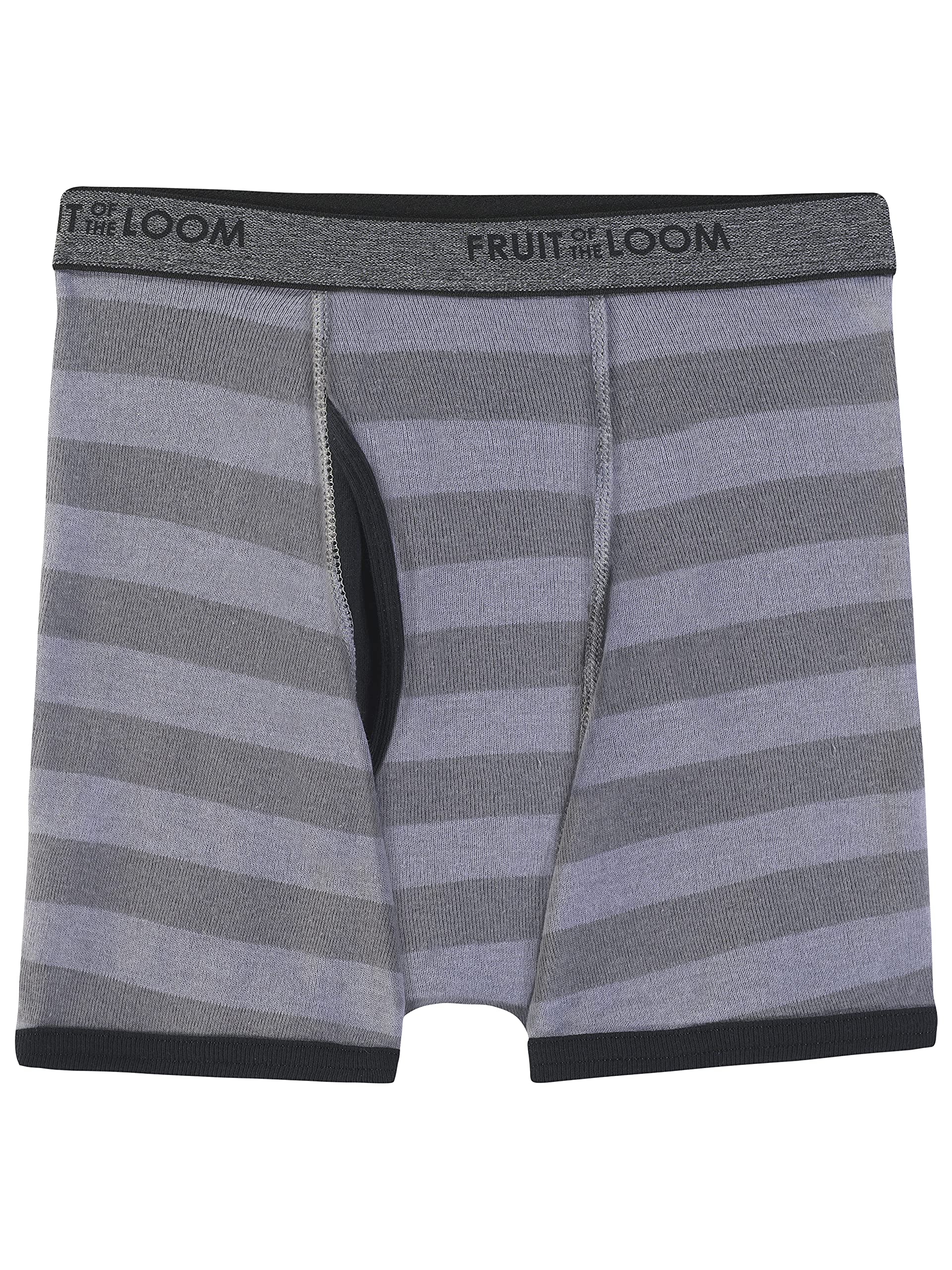 Fruit of the Loom Boys' Cool Comfort Boxer Briefs with Coolzone Fly - Breathable Cotton Underwear for Active Kids, Sports & Everyday Wear