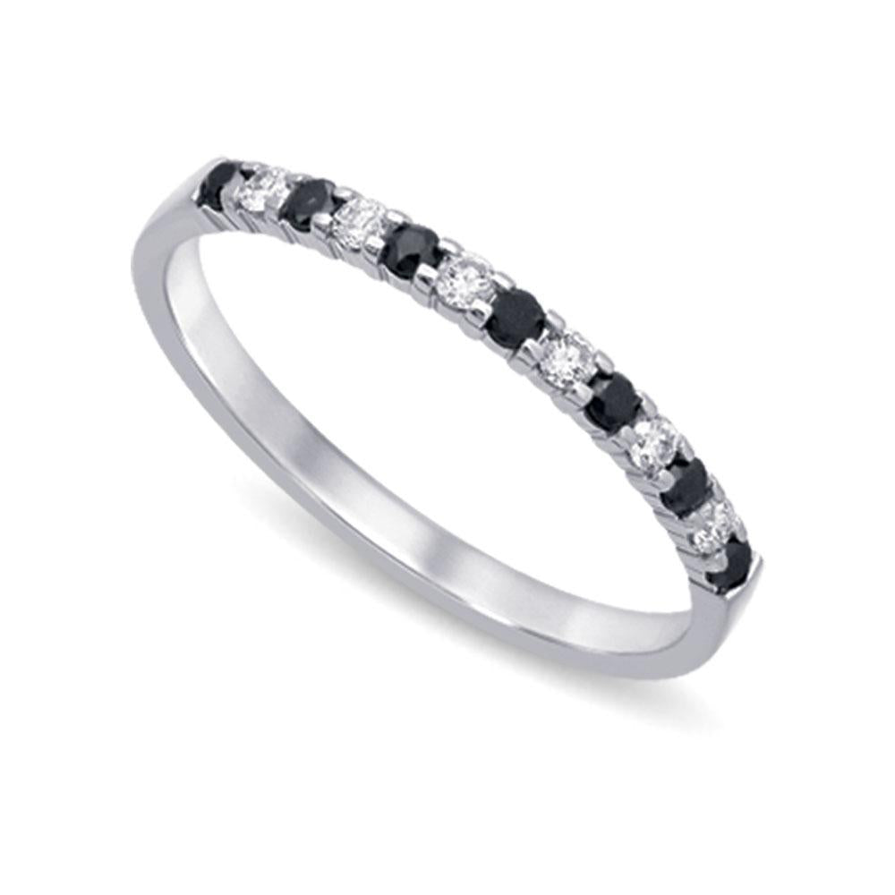 14K White Gold Diamond Wedding Band for Women - Elegant Modern Engagement Ring for Brides & Anniversaries - Perfect for Proposals, Weddings & Special Occasions