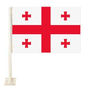 12x18 Georgia Republic Country Car Flag - Polyester 12
