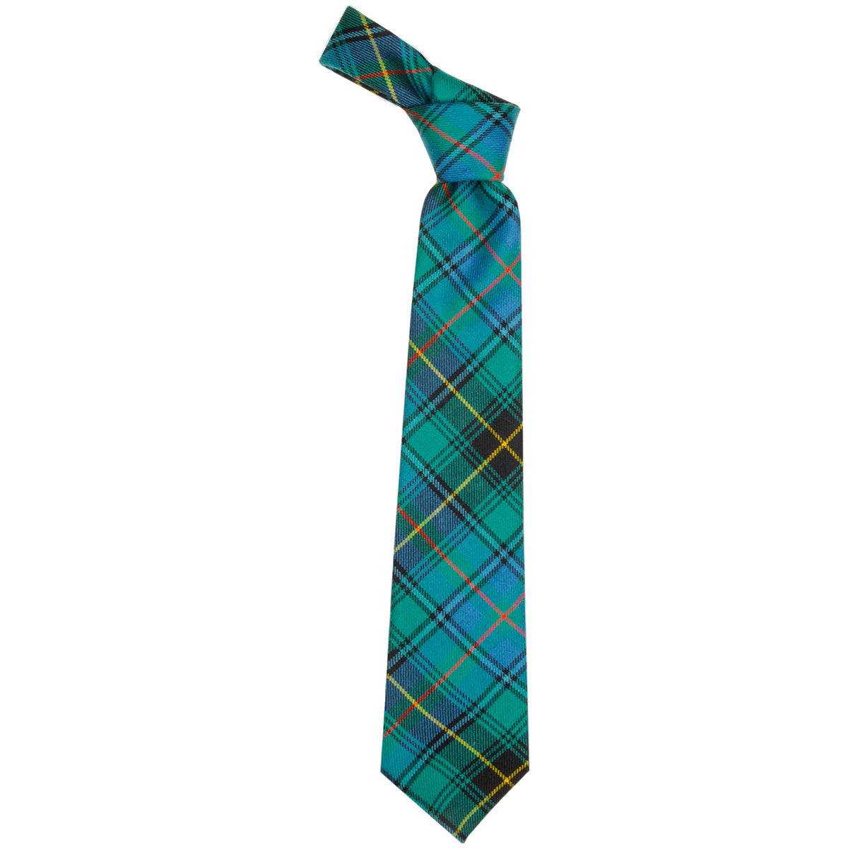 MacInnes Hunting Ancient Tartan Tie - Premium Scottish Wool Necktie for Men - Perfect for Weddings, Business Meetings & Formal Occasions