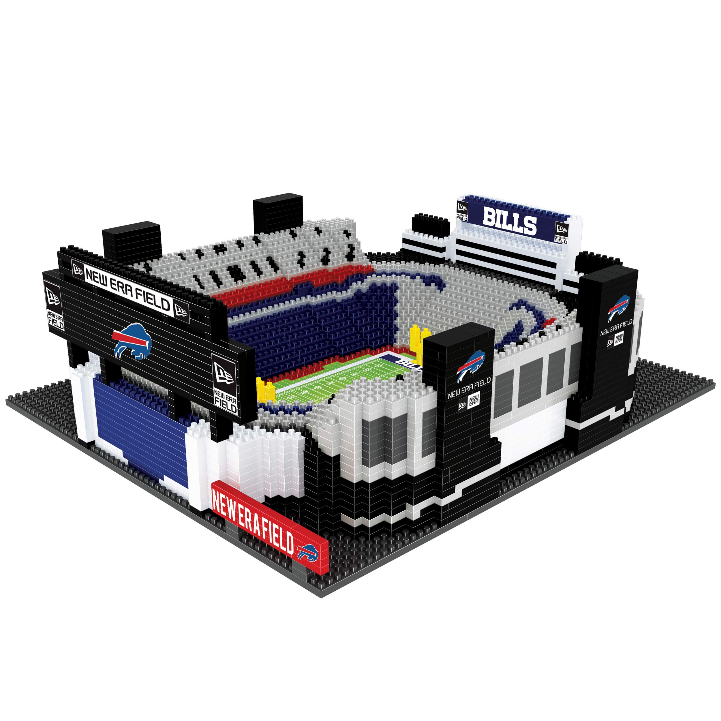 FOCO NFL 3D BRXLZ Stadium Building Blocks Set - Official Licensed Team Building Kit for Adults & Kids - Perfect for Football Fans, Home Decor & Collectible Displays