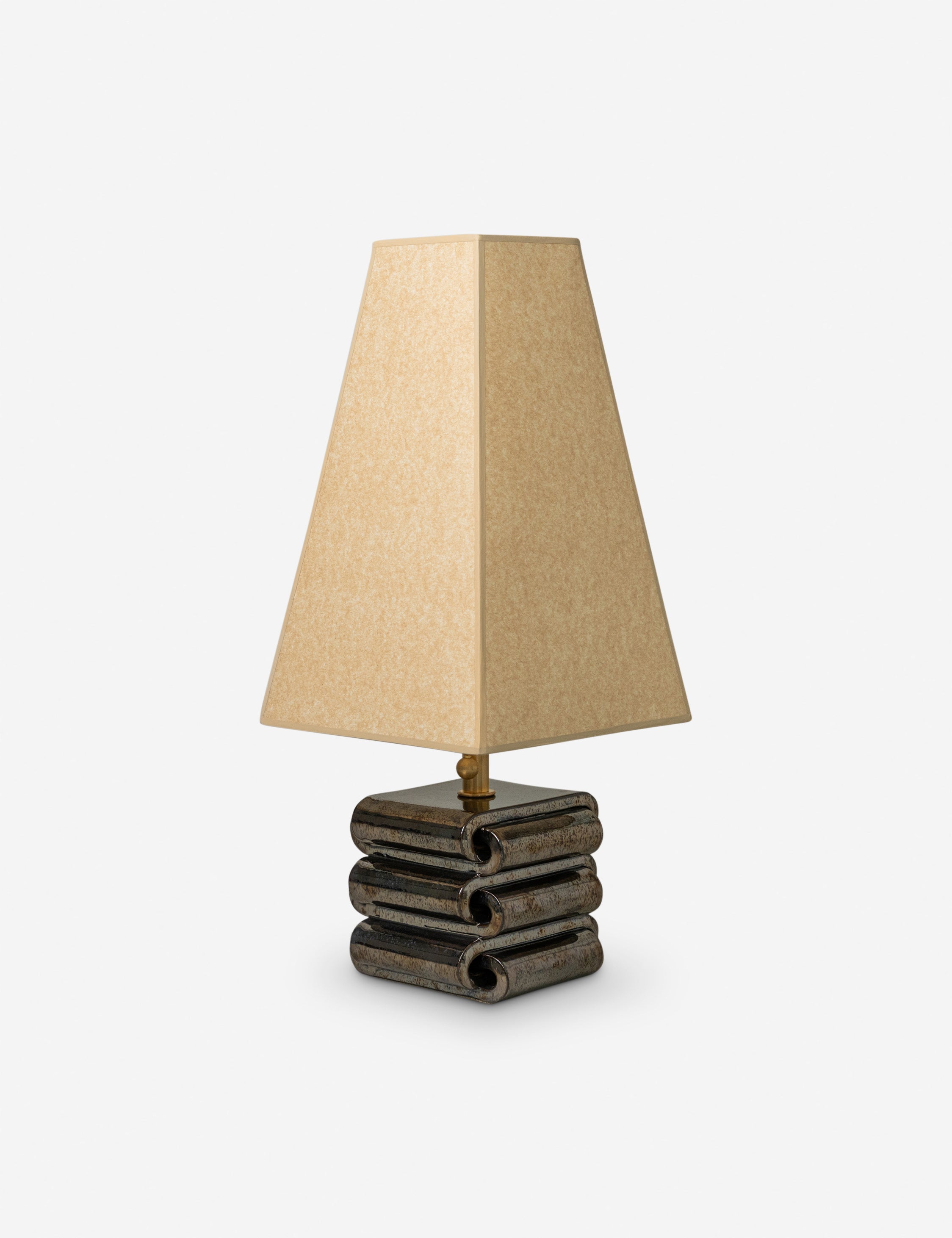 SIN Gio Modern Table Lamp - LED Bedside Lamp with USB Port, Dimmable Touch Control for Bedroom, Living Room, Office & Nightstand Decor