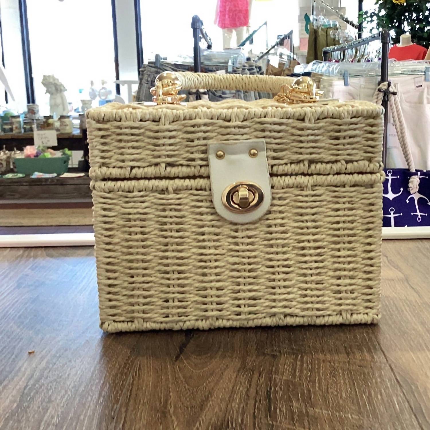 Stylish Cream Lunchbox Purse for Women - Insulated Food Bag for Work, School & Picnics | Trendy Handbag & Lunch Tote Combo