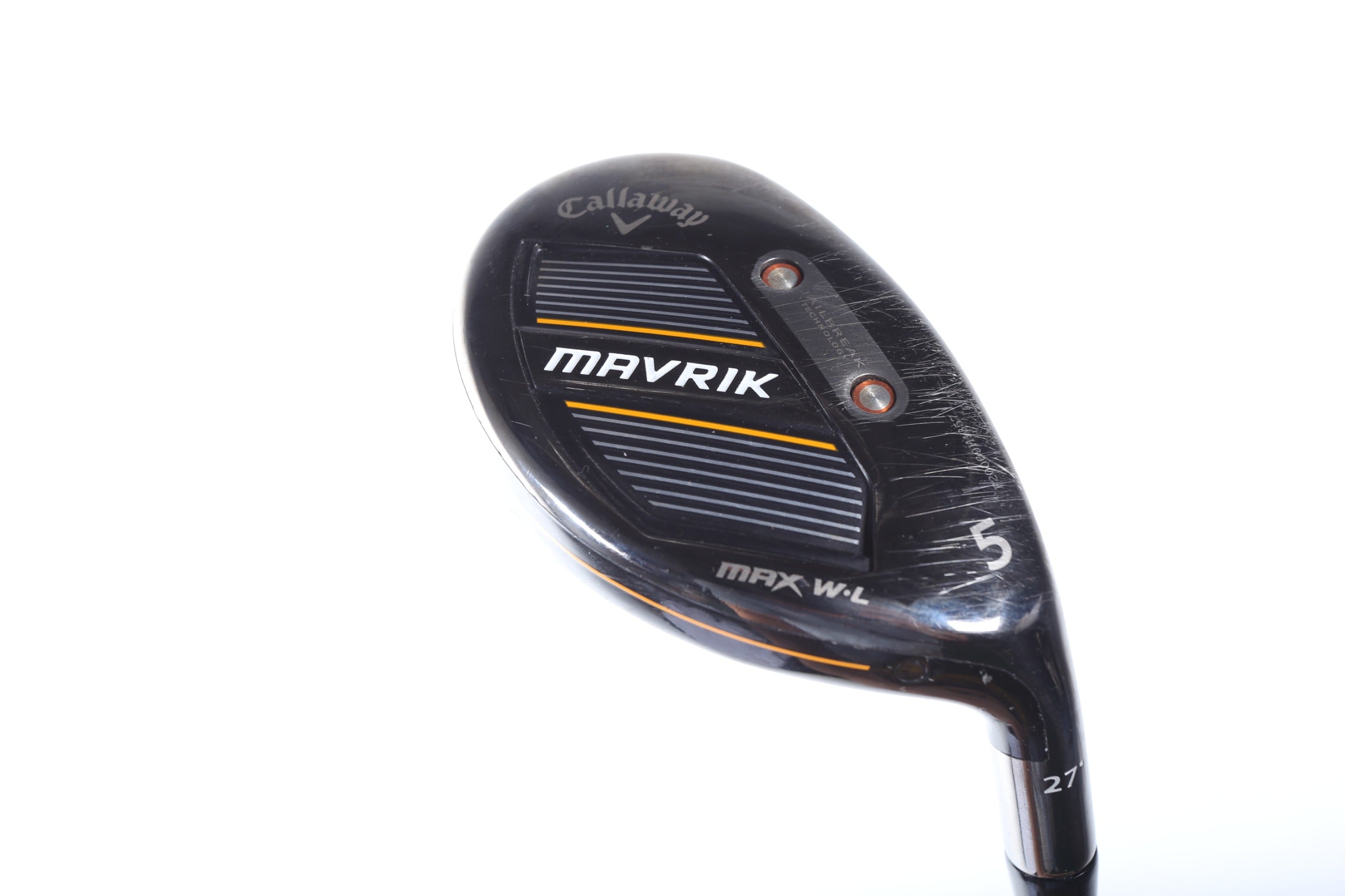 Used Callaway Mavrik Max 5H Hybrid Golf Club - Right Handed 27° Ladies Flex - Perfect for Women Golfers & Beginners on Fairway Shots