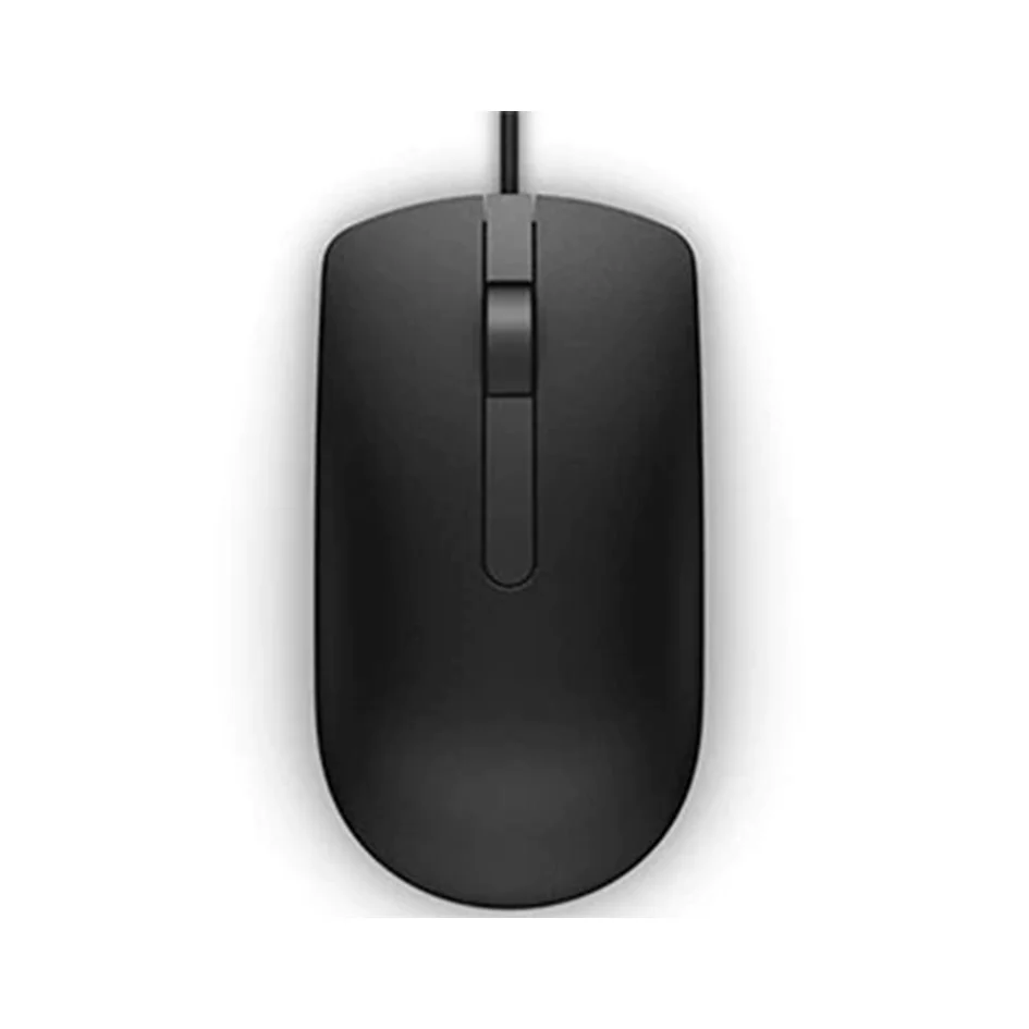 Dell MS116 Wired USB Optical Mouse - High Precision, Plug & Play for Laptop, Desktop, PC - Perfect for Office, Gaming & Home Use