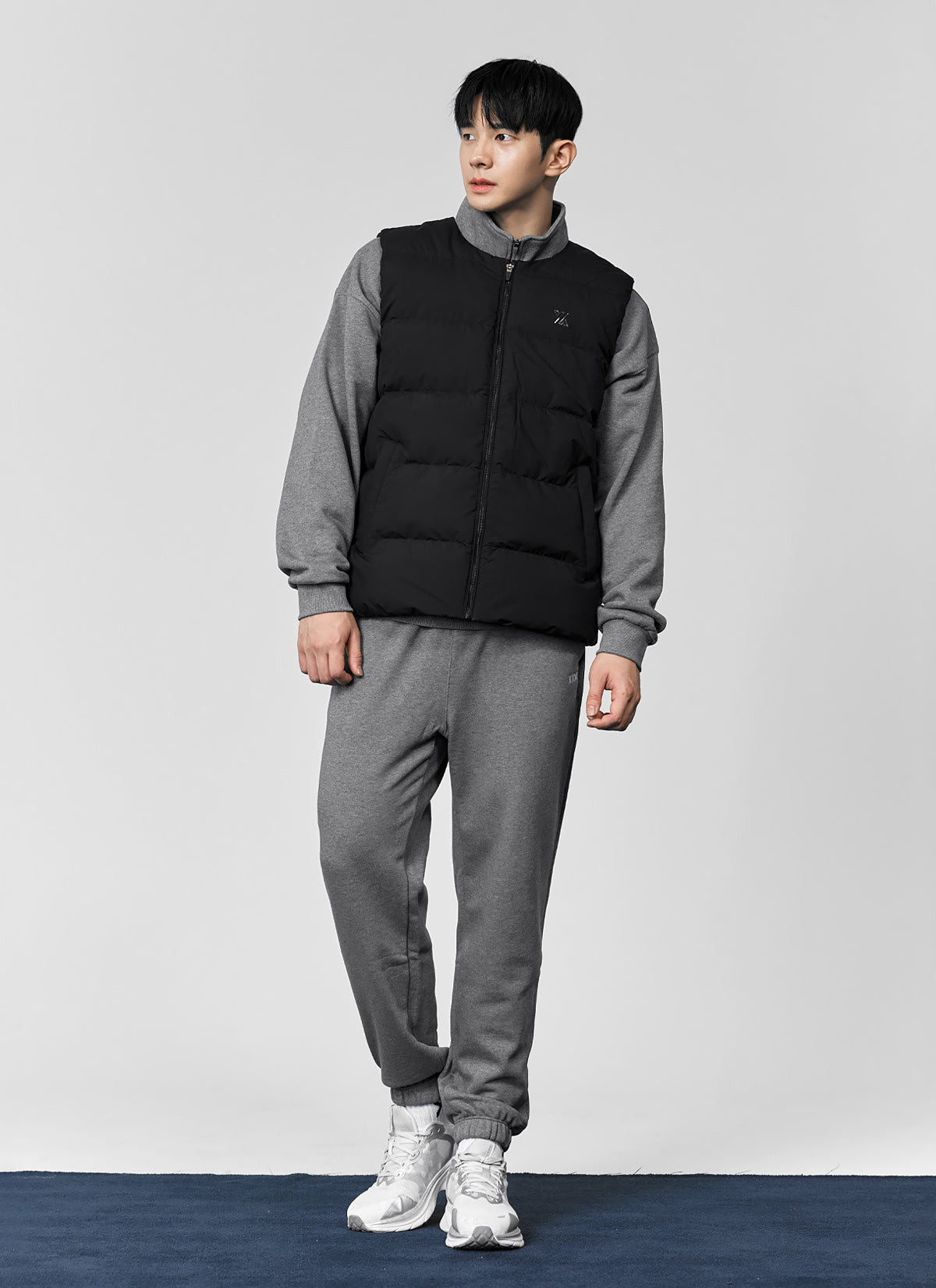 French Terry Loose Fit Jogger Pants for Men - Soft Comfortable Casual Sweatpants with Pockets for Lounge, Workout & Travel