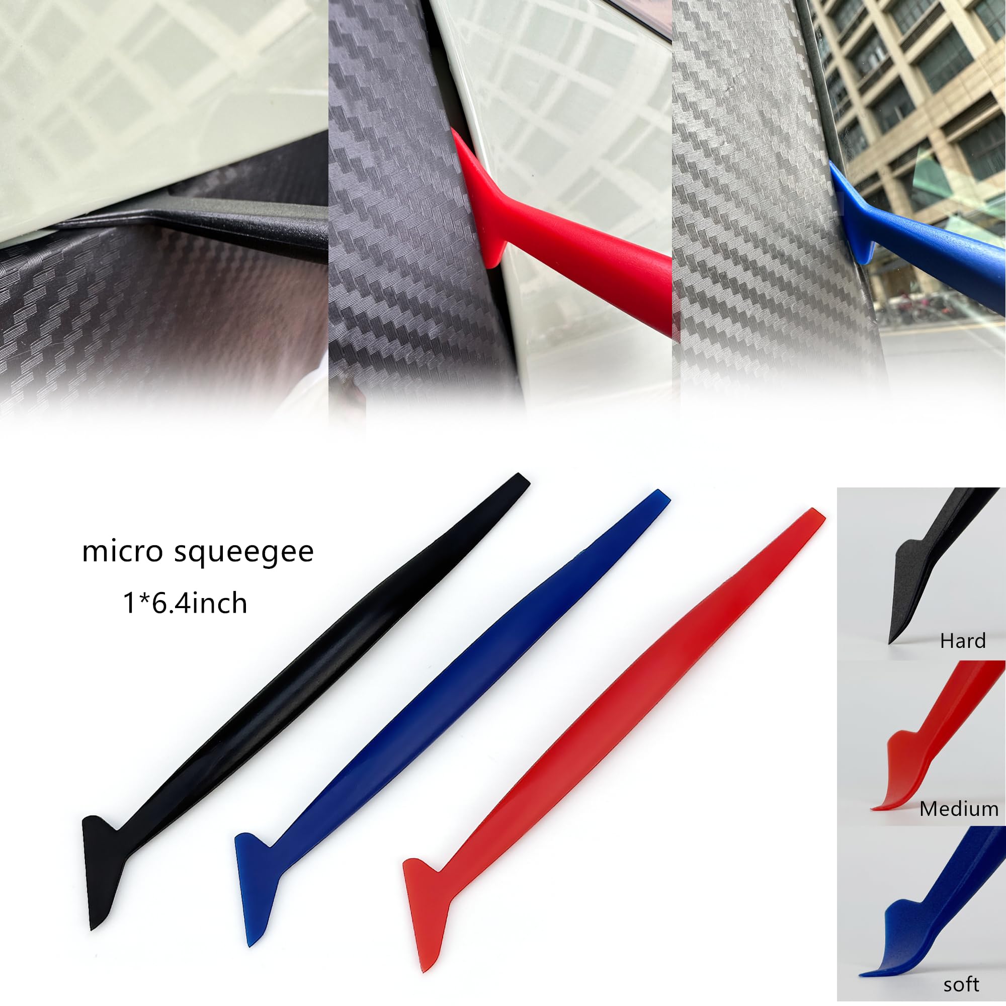 Professional Vehicle Wrap Kit with Heat Gun for Vinyl Wrap & Window Tinting - Includes Silicone Squeegee, 9mm Knife Blades, Felt Squeegee, 500ml Spray Bottle & Micro Squeegee - Perfect for Car Paint Protection, Decal Application & Auto Window Film Installation