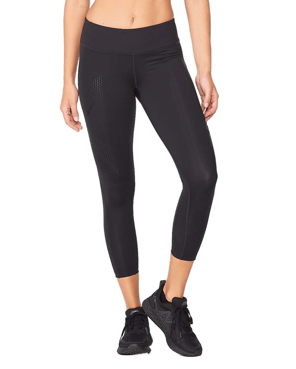 2XU Women's Mid-Rise Compression 7/8 Tights - High Performance Workout Leggings for Running, Yoga & Gym - Moisture Wicking & Breathable Activewear