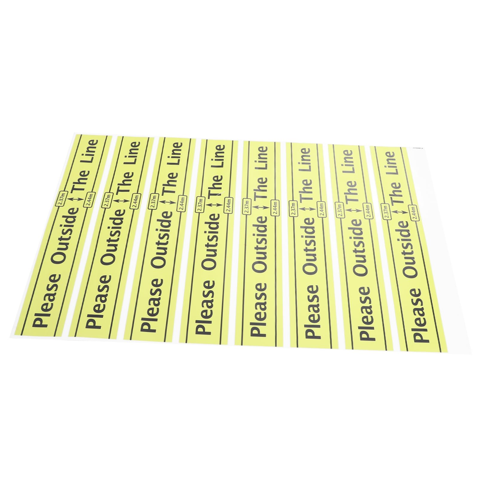Happyyami 12-Piece Game Boundary Markers - Bright Orange Throw Down Ground Lines for Soccer, Football, Baseball & Outdoor Sports - Perfect for Field Marking, Practice Drills & Backyard Games