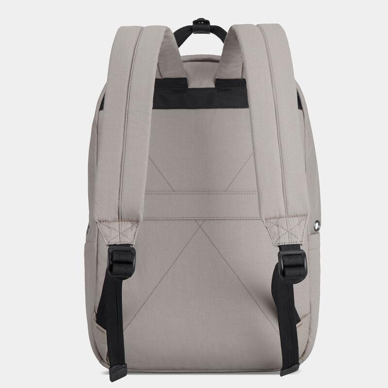 Travelon Origin Sustainable Antimicrobial Anti-Theft Large Backpack for Travel, Commuting & Work - Water-Resistant Laptop Backpack with RFID Protection & Hidden Pockets