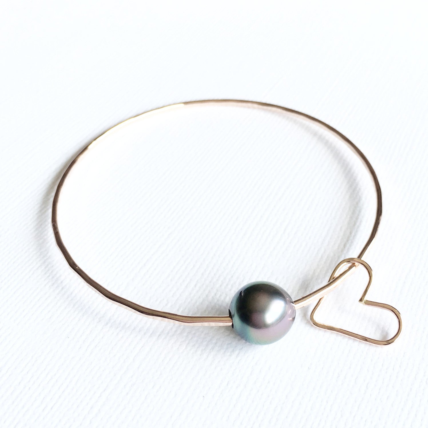 Heart Charm Bangle Lei (B102) - Perfect for Hawaiian Luau, Beach Parties, and Summer Festivals