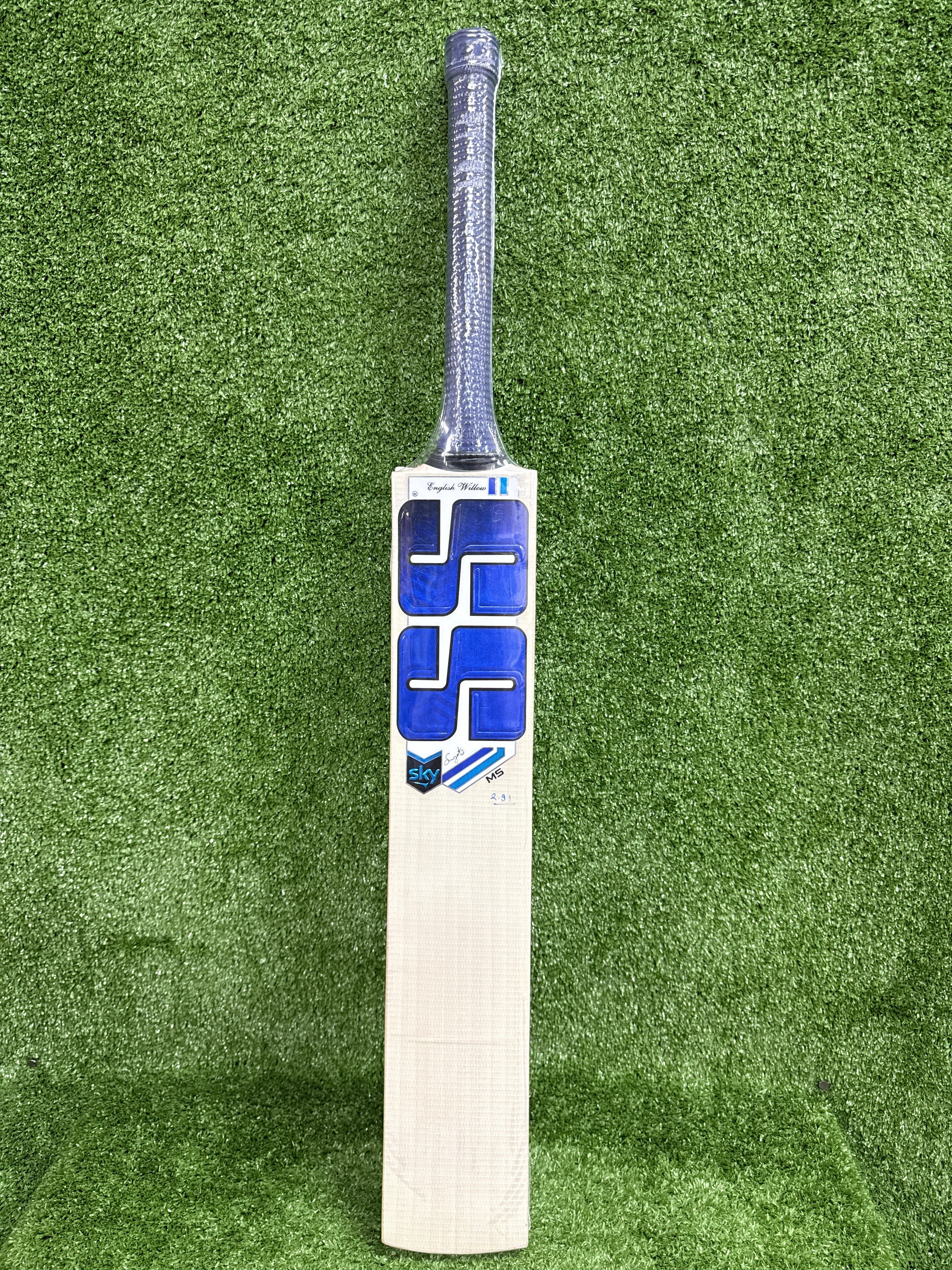 Premium SS Sky MS English Willow Cricket Bat - Professional Grade for Matches & Training - Perfect for Cricket Enthusiasts & Club Players