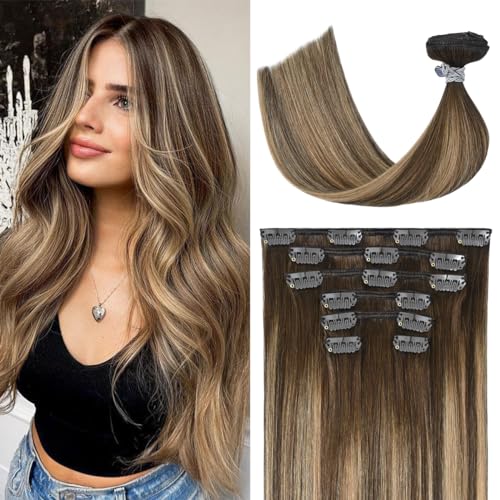 #4/27/4 Ombre Brown Mixed Blonde