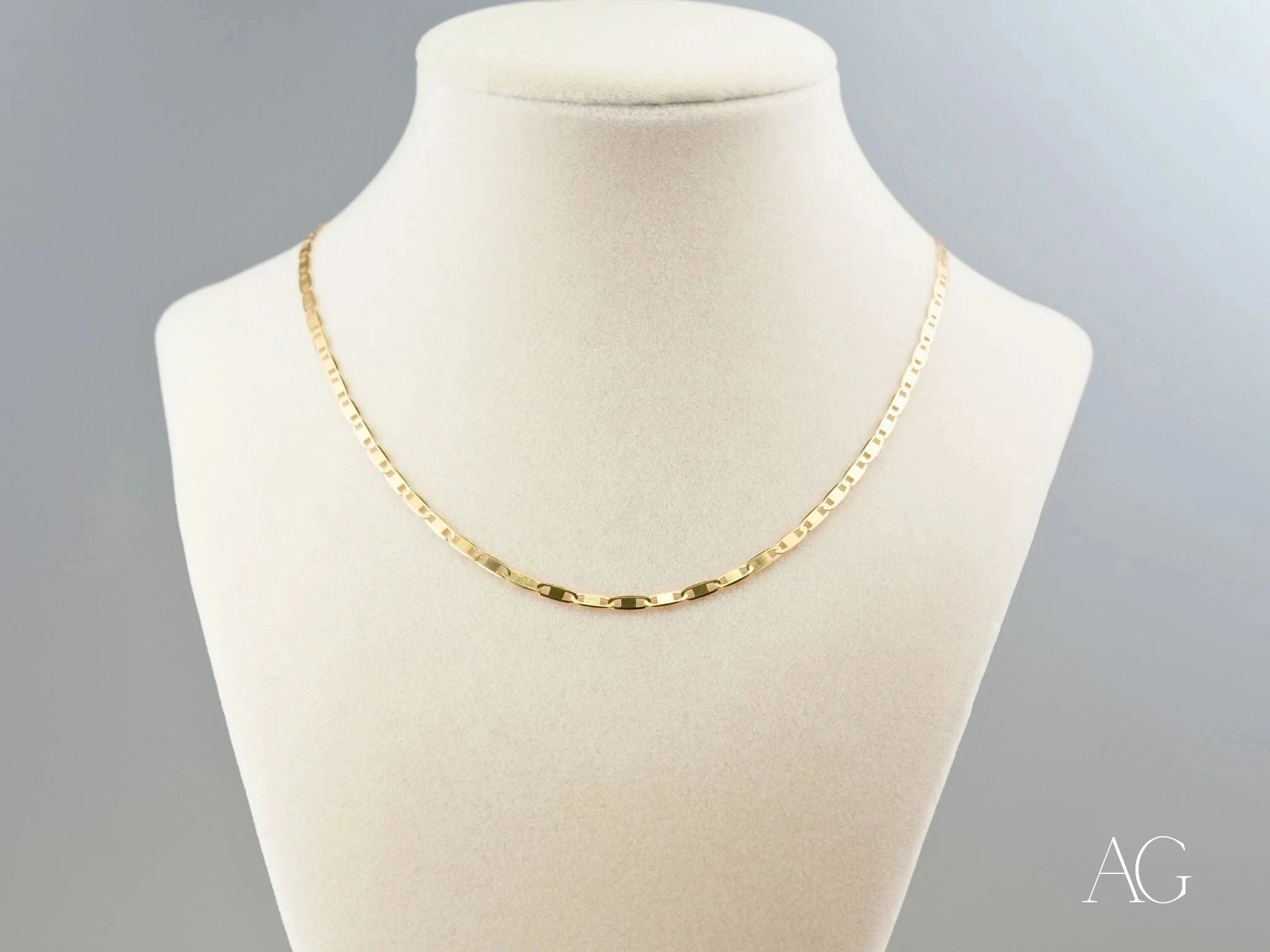 18K Gold Plated Chain Necklace for Women - Elegant & Durable Jewelry Gift for Her | Perfect for Parties, Weddings & Everyday Wear
