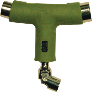 Premium Green Ratchet Skateboard Tool - Durable Multi-Function Skate Tool for Tightening & Adjusting Trucks, Wheels & Bearings - Perfect for Skateboard Maintenance & On-the-Go Repairs