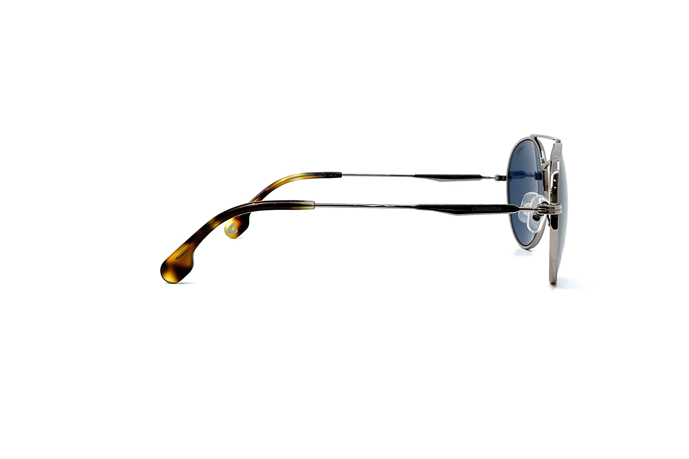Carrera 131/S Ruthenium Sunglasses - Polarized UV Protection Aviator Style for Men & Women - Perfect for Driving, Outdoor Sports & Fashion Accessories
