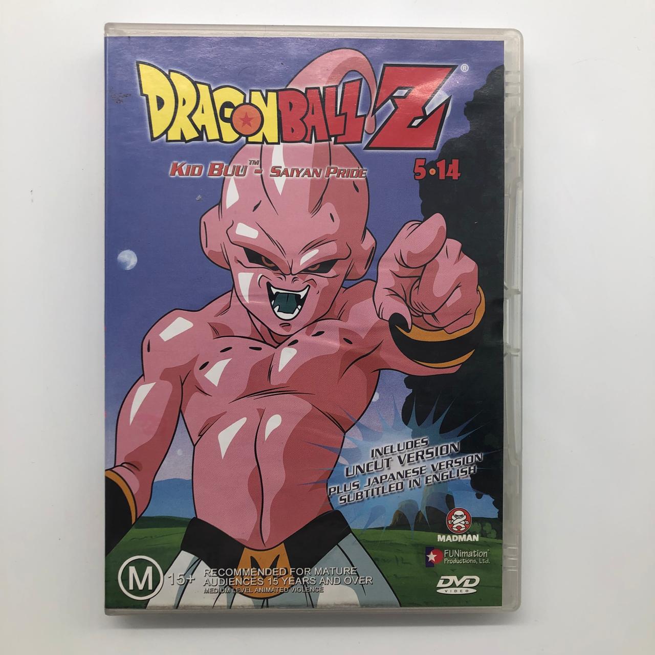 Dragon Ball Z Kid Buu Saga Saiyan Pride Complete Series DVD | Anime Action Adventure | Perfect for DBZ Fans & Collectors | Great for Binge-Watching & Gift Giving
